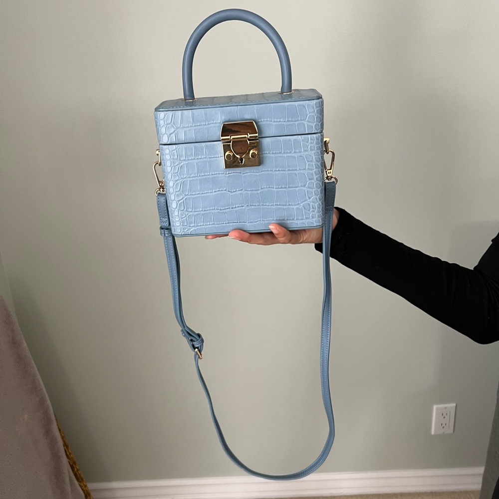Blue purse